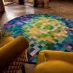 tappeto circolare islands rug