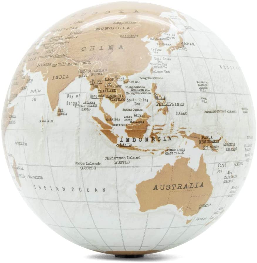 Mappamondo rotante – mappa del mondo – Rotazione della terra – Cool Office Desk Accessories