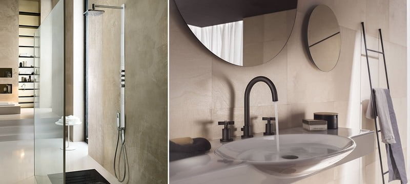bagno moderno con doccia 2
