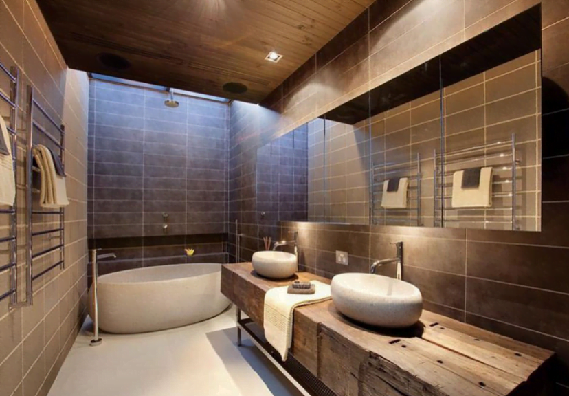 bagno moderno con doccia 79