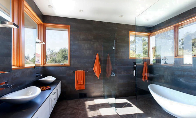 bagno moderno con doccia 83